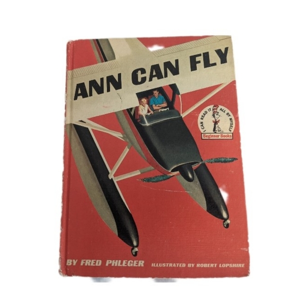 Vintage 50's Ann Can Fly Beginner Books by Fred Phleger Dr. Seuss I Can Read - Picture 1 of 7